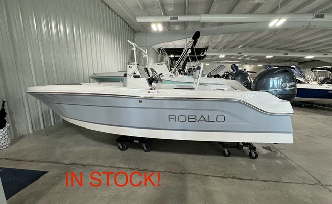 2025 Robalo R160 Alloy Gray/White